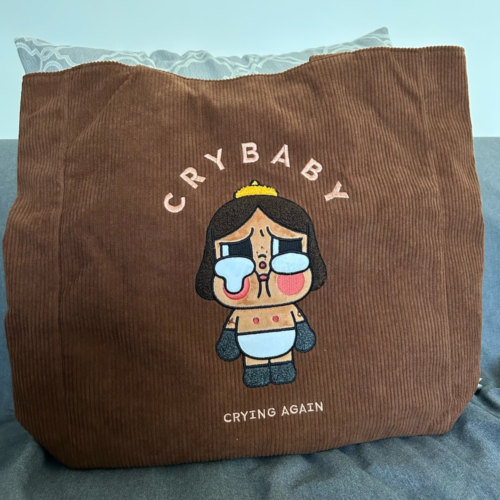 Pop Mart Crybaby Tote Bag